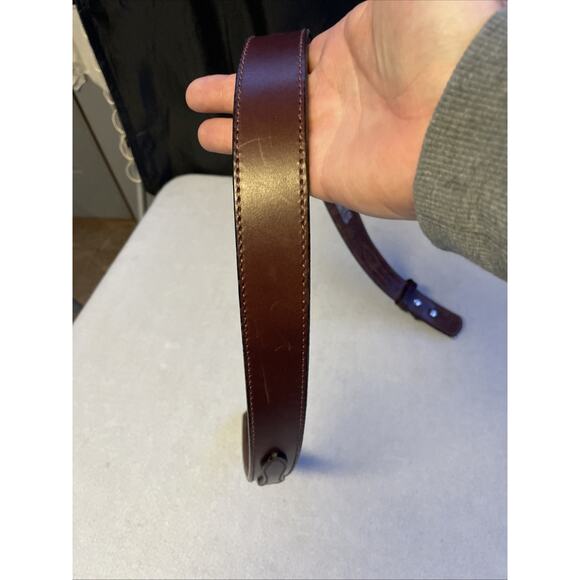 Bullhide Belts Mens Leather Belt for Work, Casual, Honduras  Bullhide Belts Brown Leather Ranger Belt Stitched \
